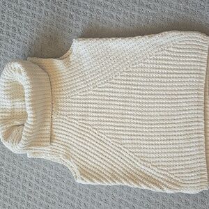 Max Studio Cream Cowl Neck Sweater